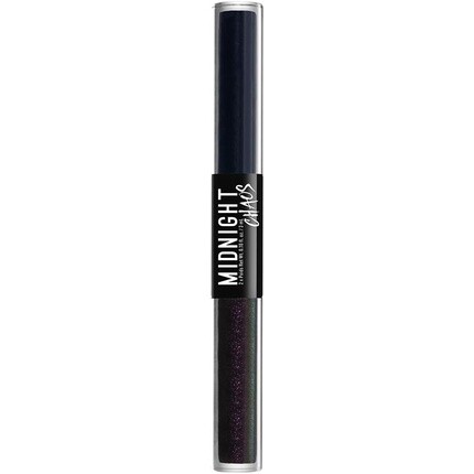 

ПРОФЕССИОНАЛЬНЫЙ МАКИЯЖ Midnight Chaos Двусторонняя подводка для глаз Teal Metaphysical 0,2 унции NYX