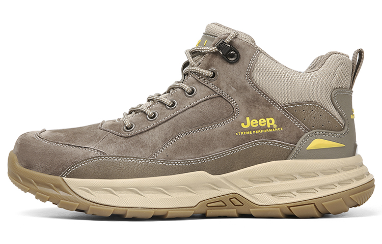 

Кроссовки Jeep Lifestyle Shoes Men Mid-top Khaki, хаки