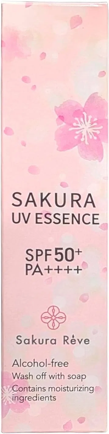 Солнцезащитный крем Sakura Reve с ароматом сакуры SPF 50 50 г — фото 4