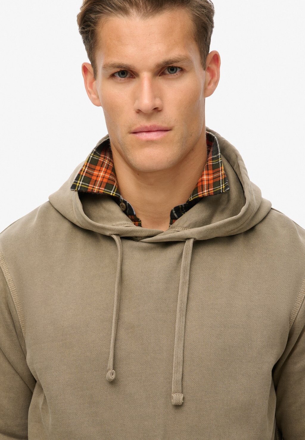 

Толстовка с капюшоном Superdry, цвет Mottled Light Brown