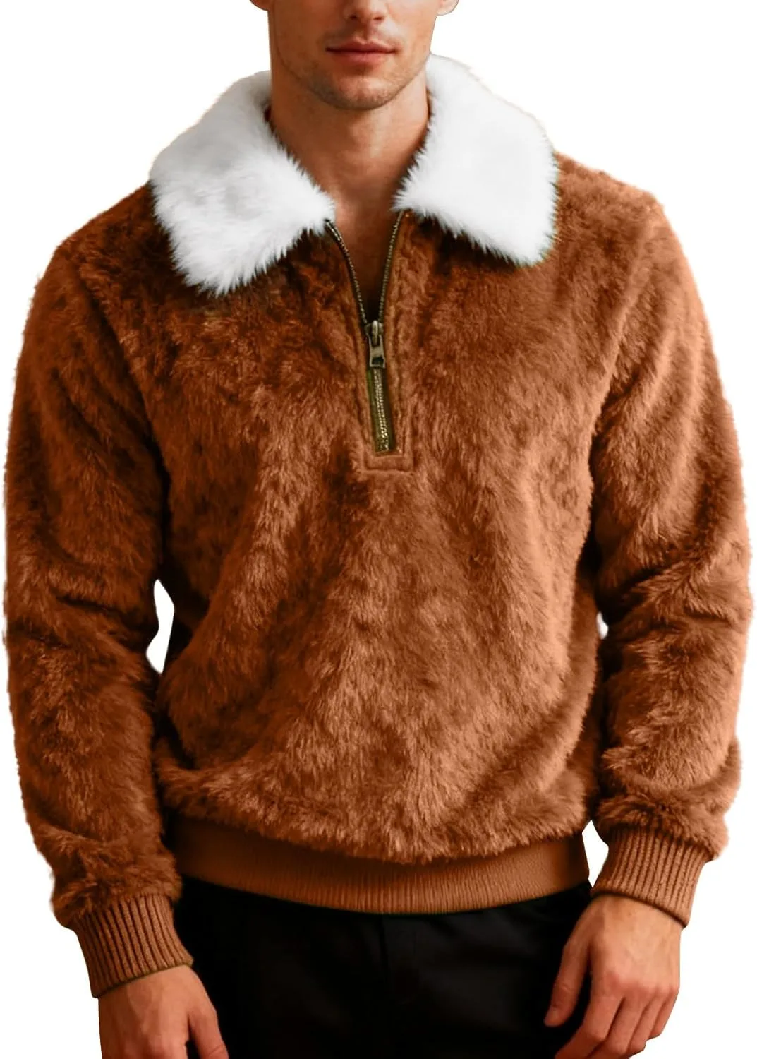 

Мужская худи с капюшоном и молнией Sherpa