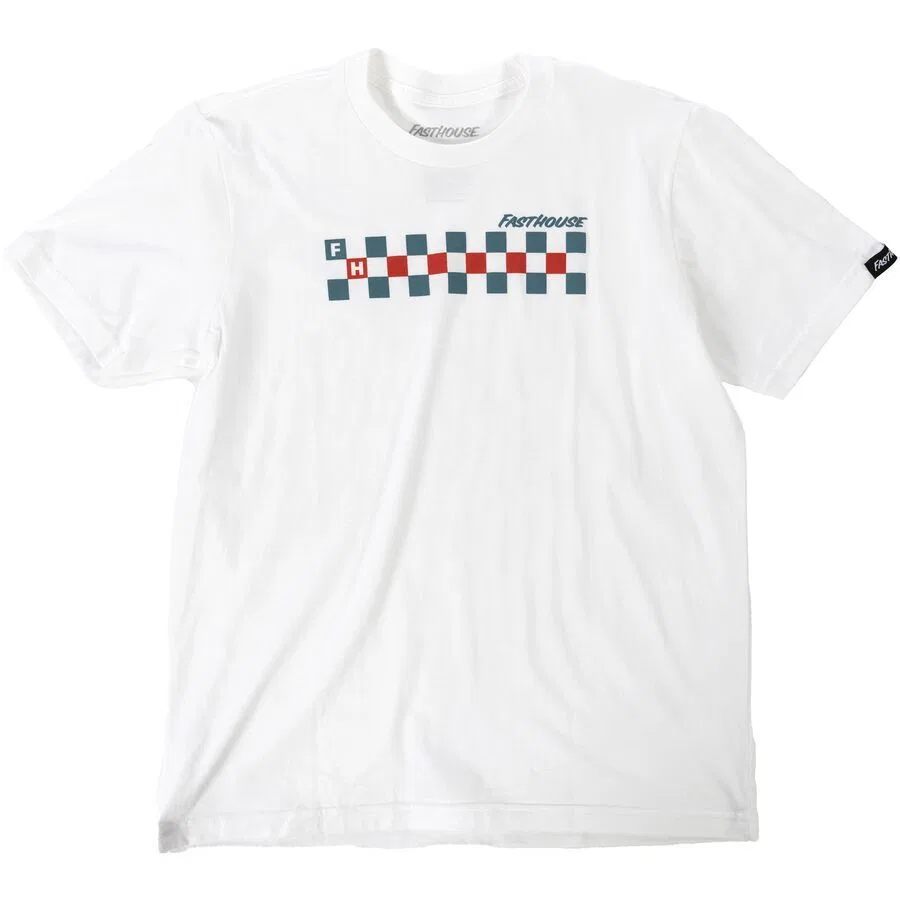 Молодежная футболка с риффом Fasthouse, White
