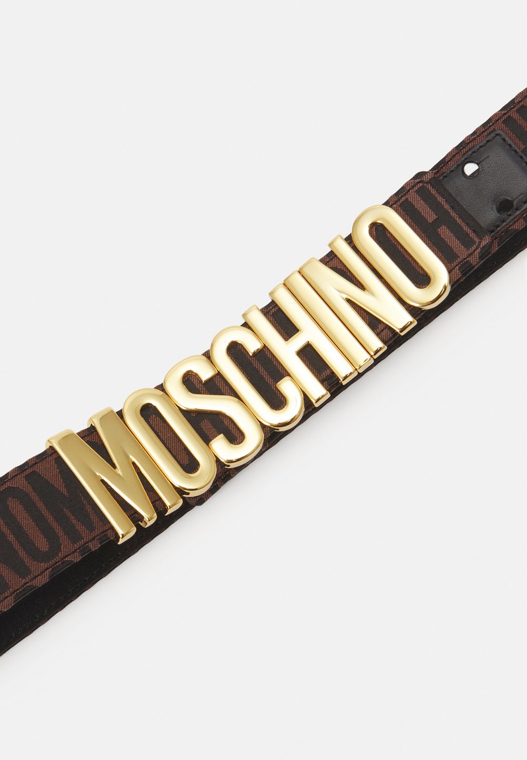 

Ремень Belt MOSCHINO, коричневый