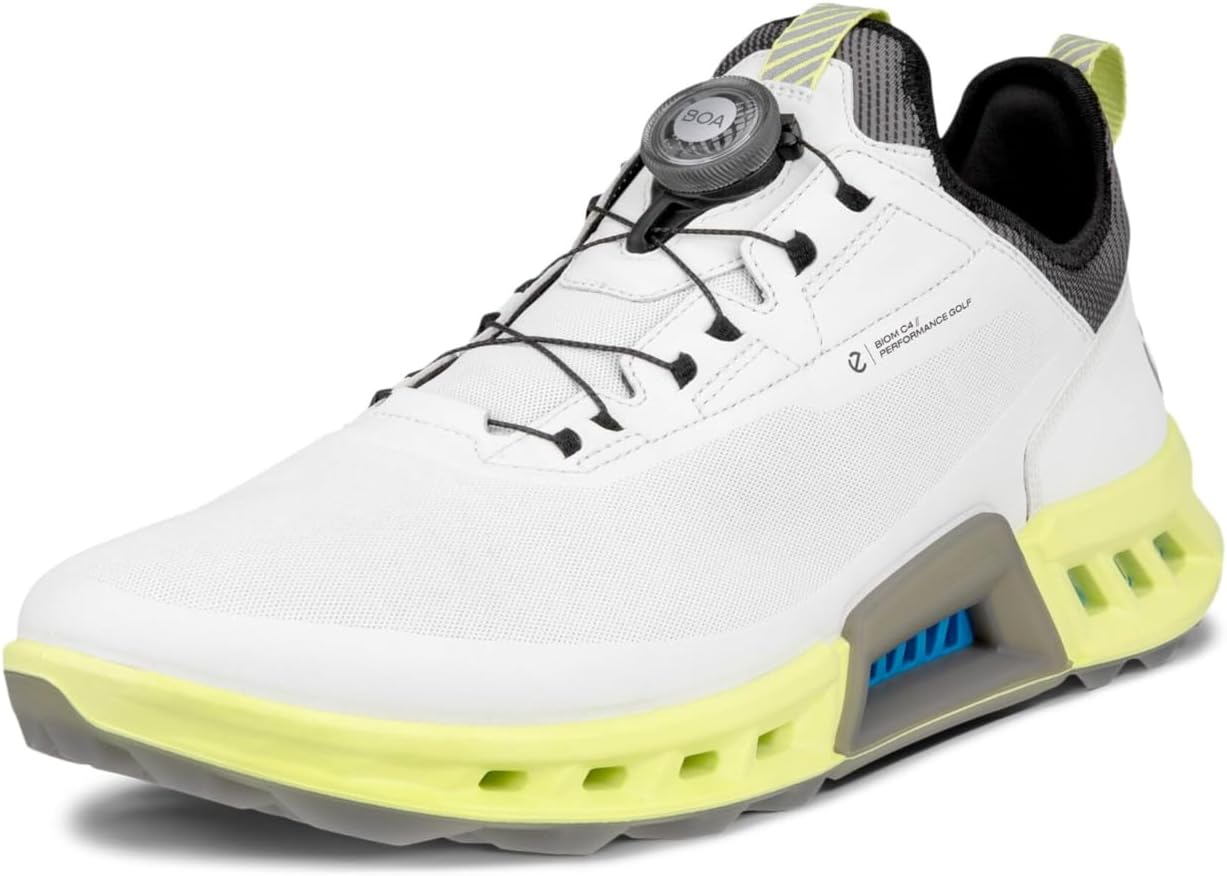 

Мужские кроссовки ECCO Biom C4 Boa Gore-Tex водонепроницаемые, белый/желтый