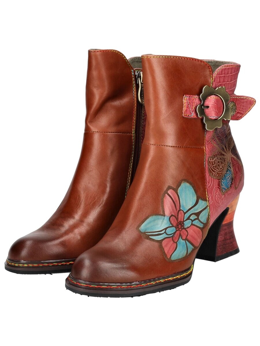 Классические ботильоны Laura Vita Ankle Boots, коричневый — фото 4
