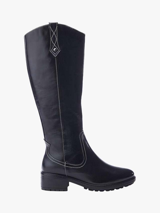 Кожаные ботинки Hazay Moda in Pelle, Black