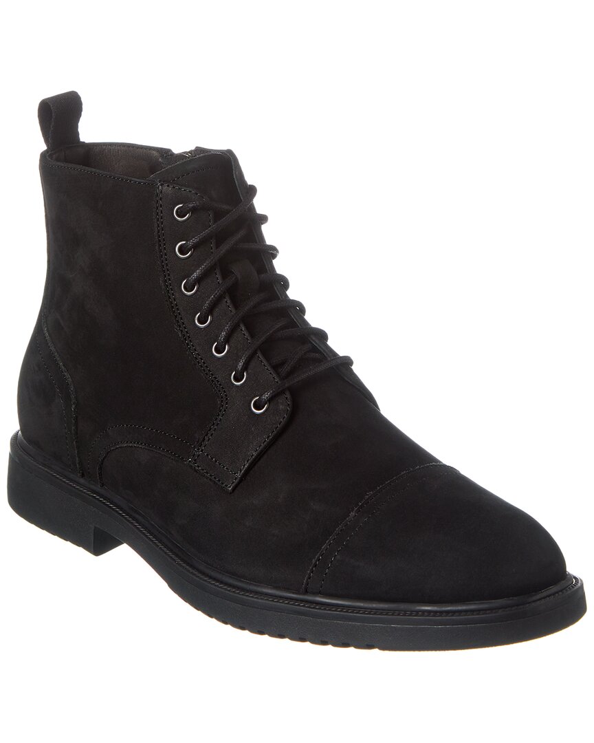 

Замшевые ботинки Brass Mark Cap Toe, черный