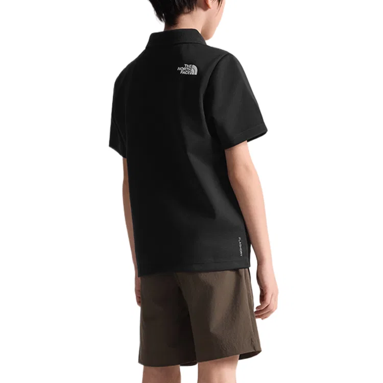 Детская футболка Quick Dry THE NORTH FACE, Cosmic Black — фото 3