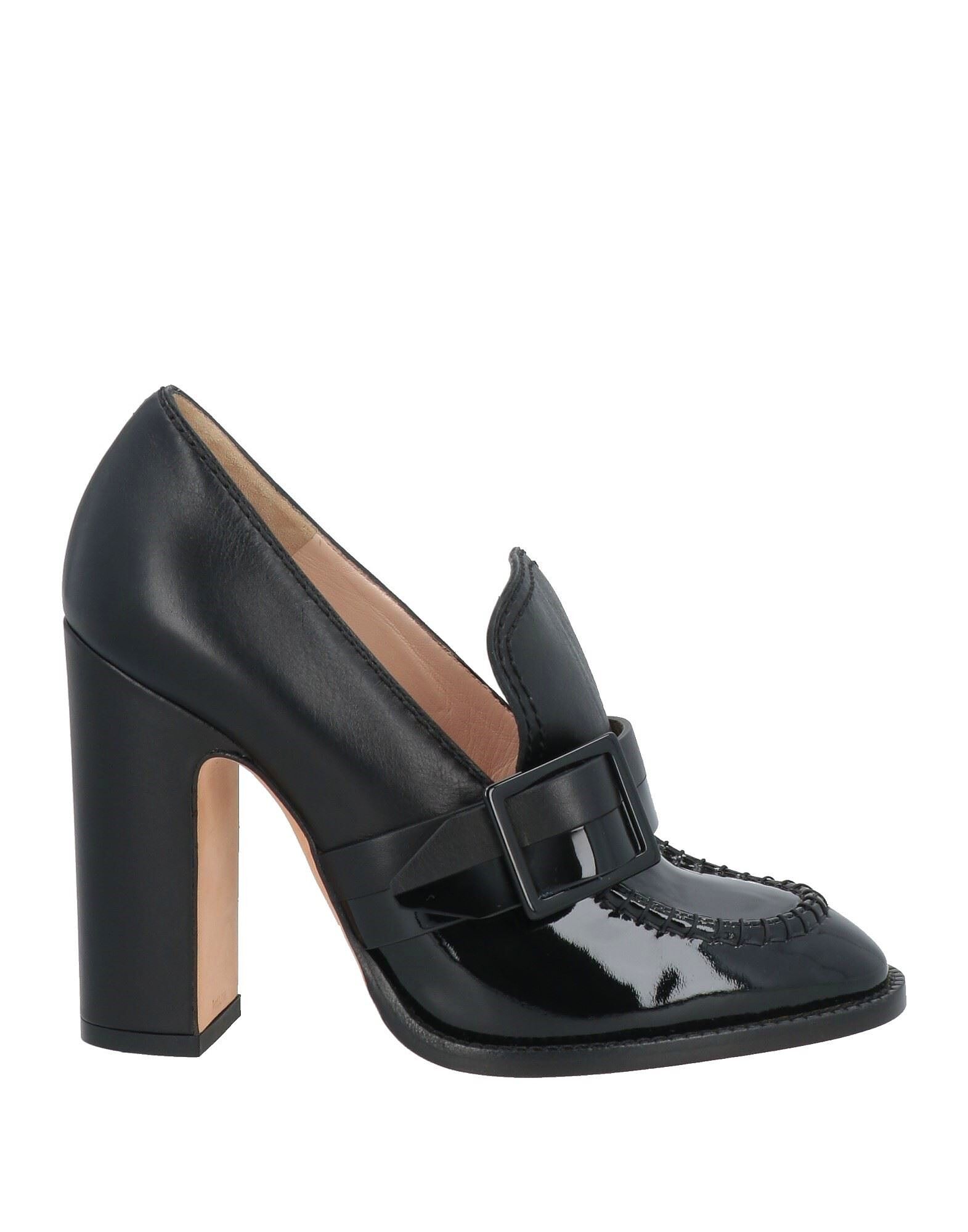 Лоферы Pollini, черный