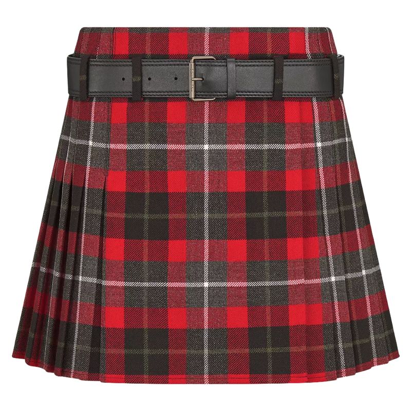 

DIOR Повседневная короткая юбка женская красная