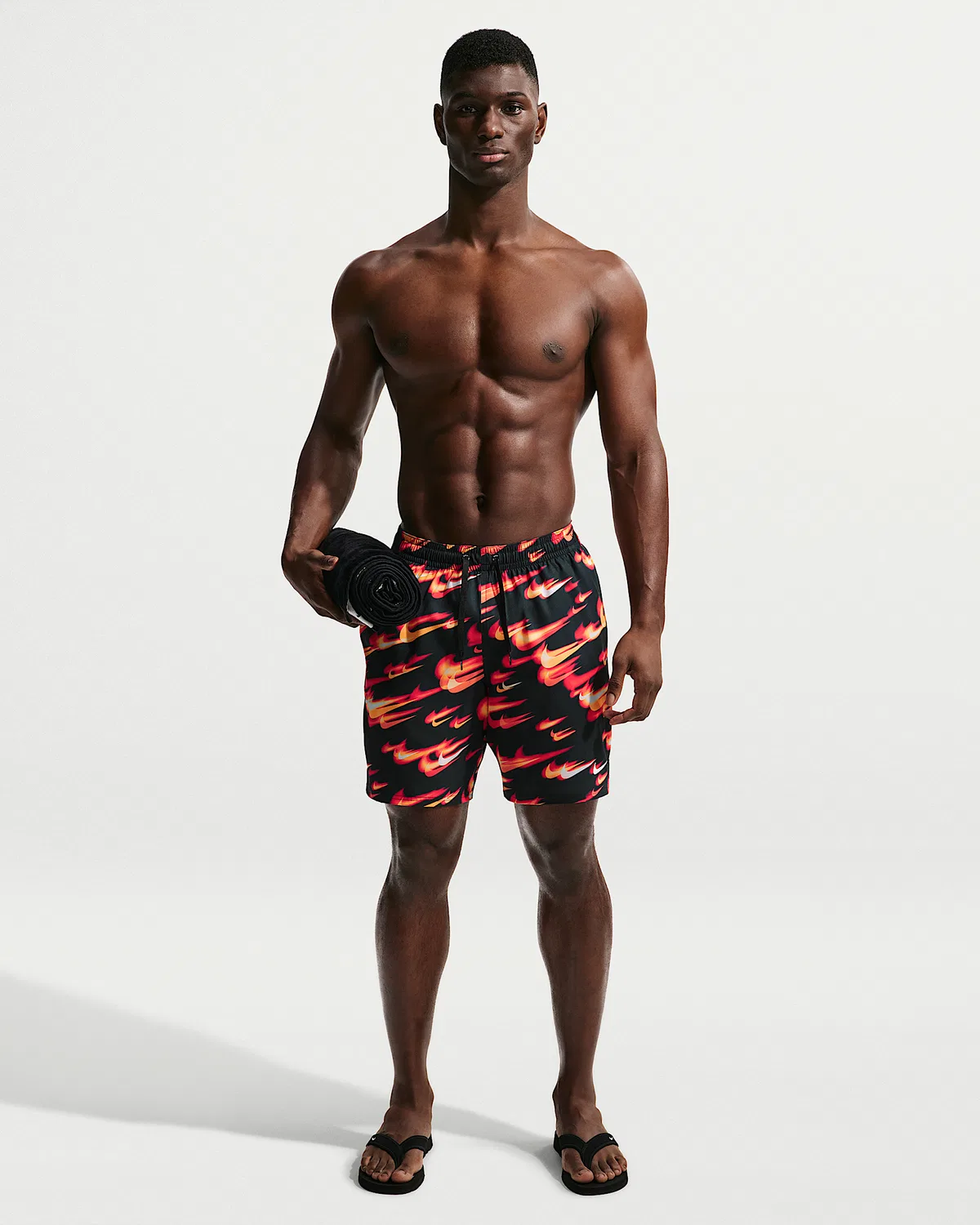 Мужские плавательные шорты Nike Swim Breaker 7" с подкладкой-бриф, University Red