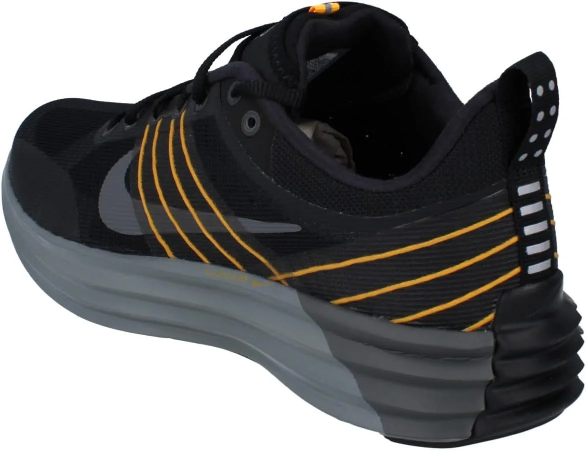 Мужские кроссовки Nike Lunar Roam EMEA на шнуровке, черный/серый — фото 2