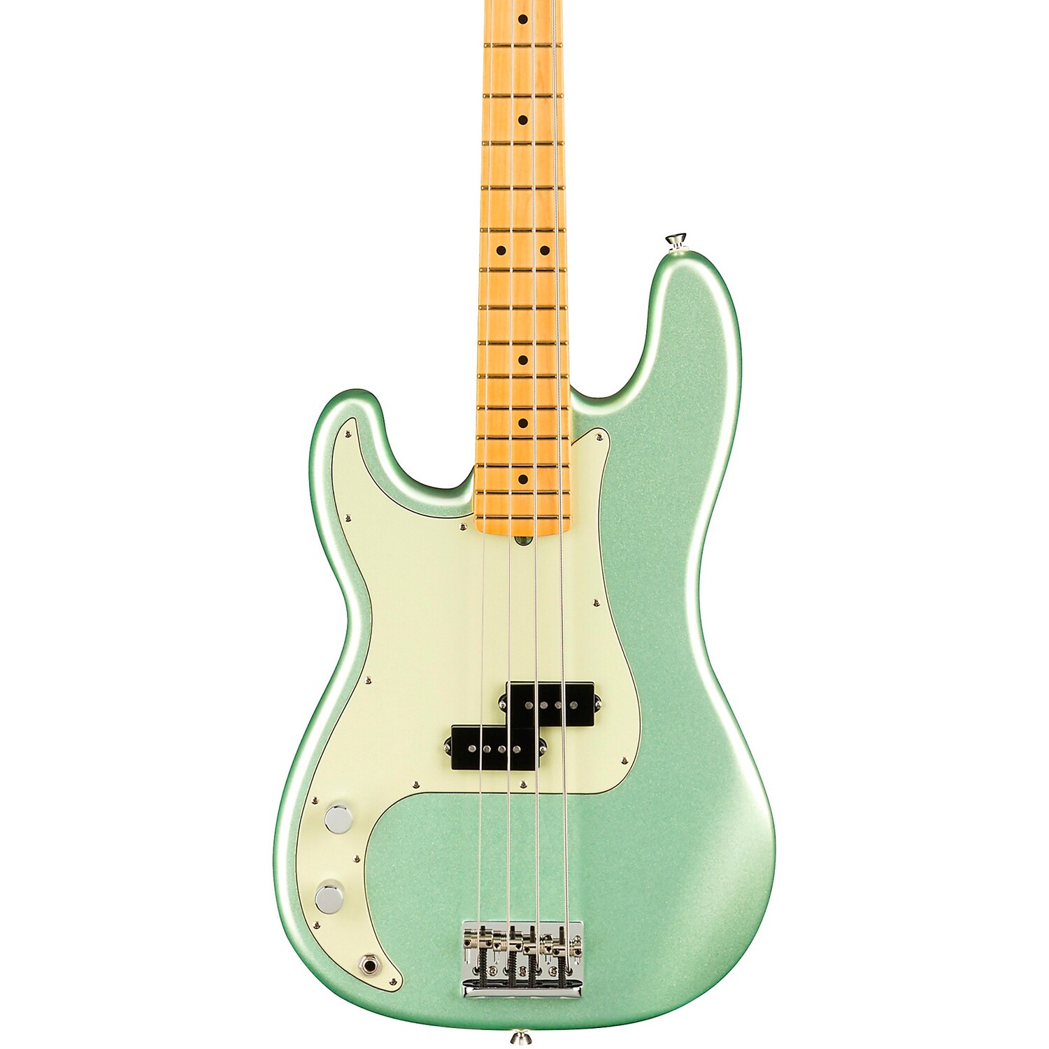 

Fender American Professional II Precision Bass Кленовая накладка на гриф для левой руки Mystic Surf Green