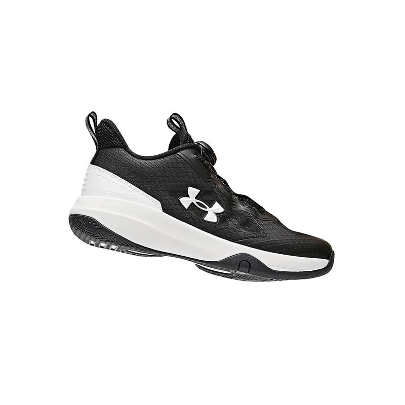 Детские баскетбольные кроссовки Unisex Under Armour, черный — фото 4