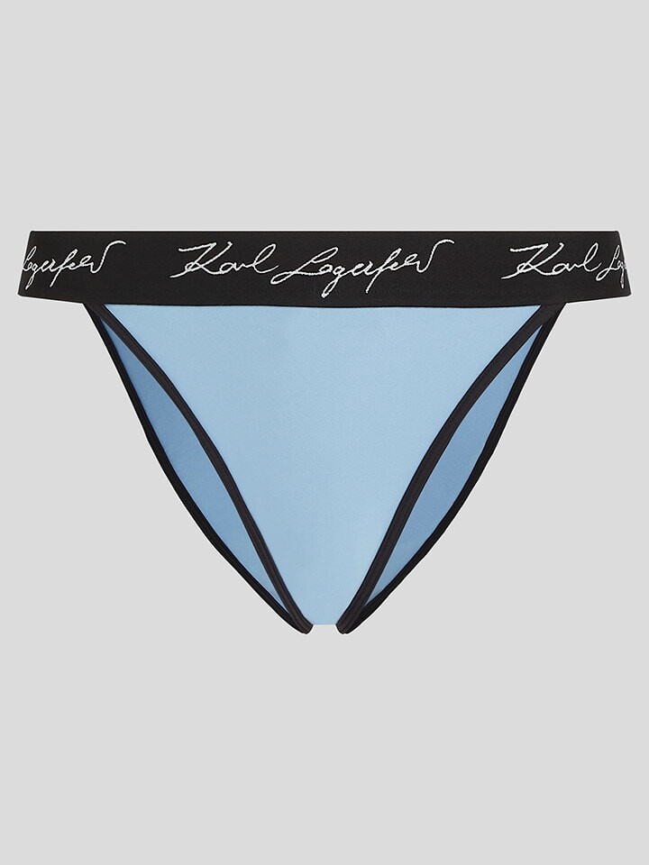 

Плавки бикини Karl Lagerfeld, цвет hellbllau/schwarz