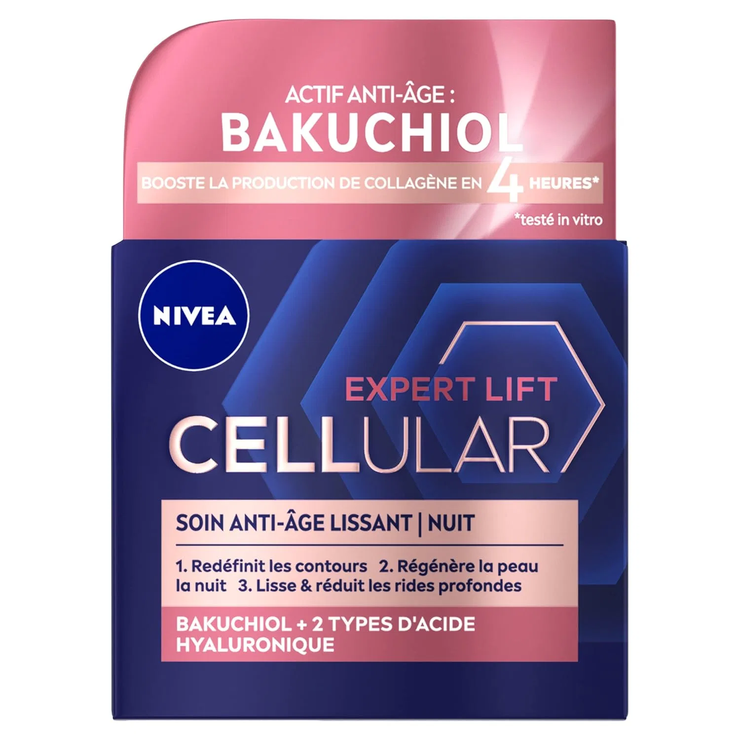 Крем для лица Nivea — Ночной Cellular Expert Lift, 50 мл — фото 4