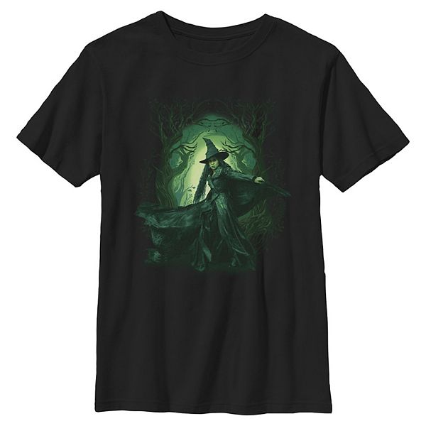 

Футболка с принтом Wicked for Good Elphaba Forest для мальчиков 6-20 Licensed Character