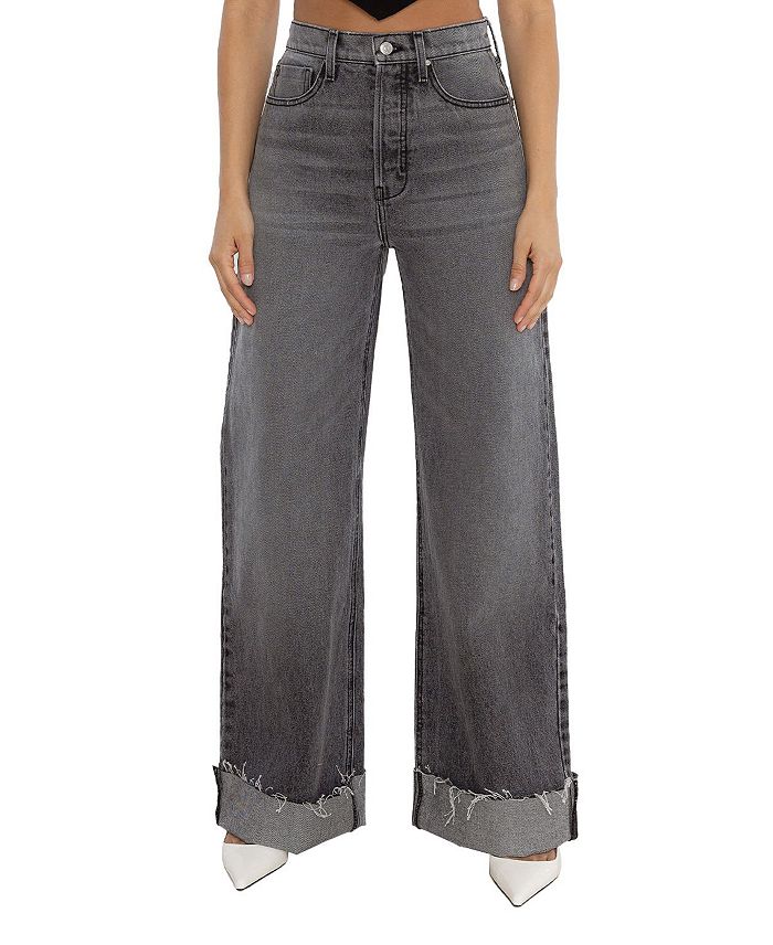 

Высокие джинсы Adeline с манжетами Rudes Denim, серый