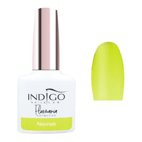 

Гибридный лак для ногтей Indigo Fluomania Neonek 7 мл