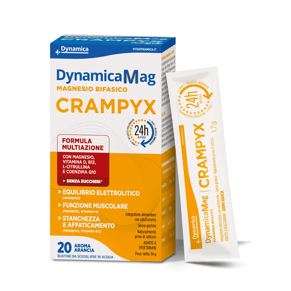 

Dynamicamag Crampyx 20 пакетиков с добавкой магния