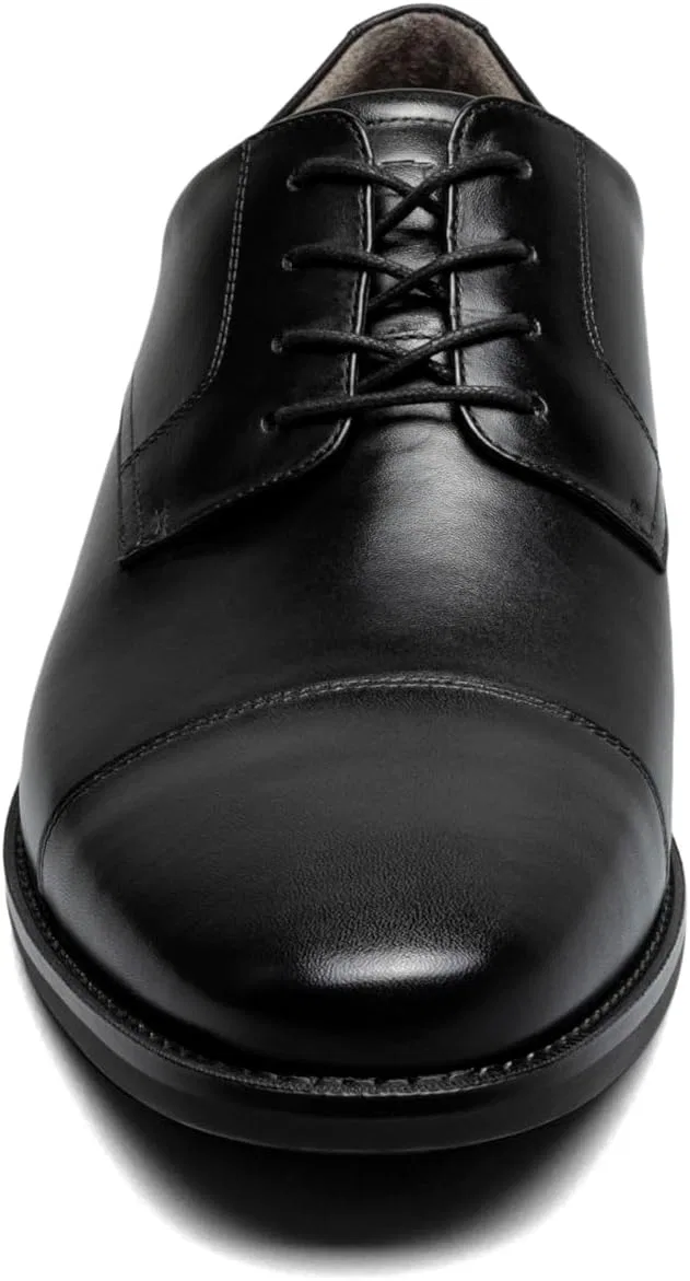 Мужские оксфорды Florsheim Sutter Cap Toe, Black — фото 2