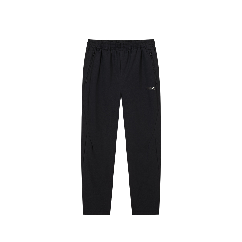 

Разнообразие тренировочной коллекции вязаные спортивные штаны men's ANTA, черный