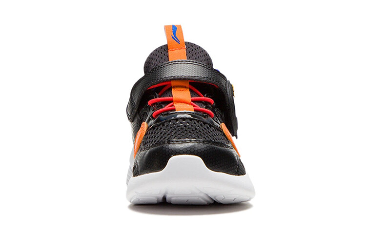 Кроссовки LINING YOUNG Kids Lifestyle Shoes PS Low-top Black / Flower Orange / Dream Blue — фото 4