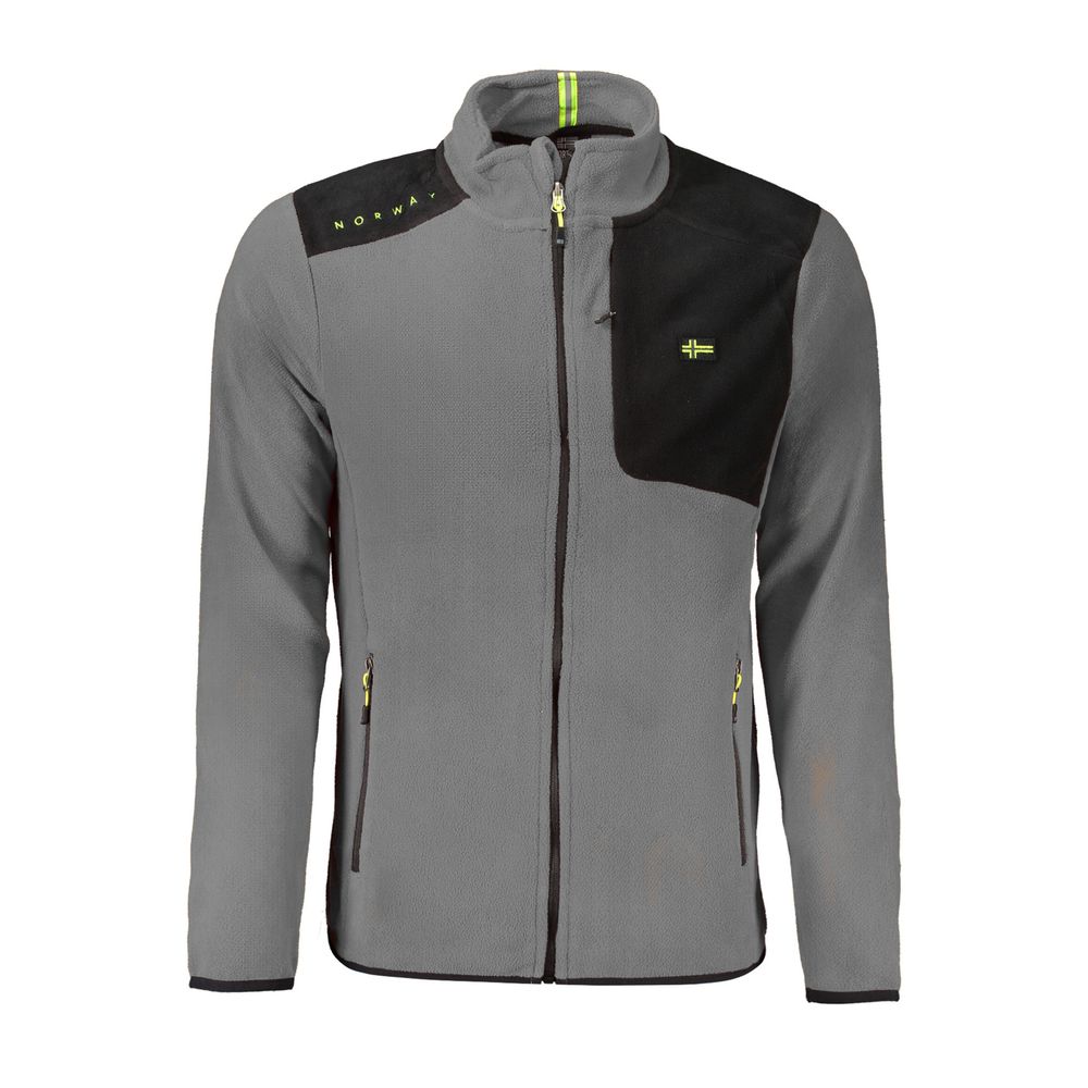 

Серый мужской свитер из полиэстера Geographical Norway
