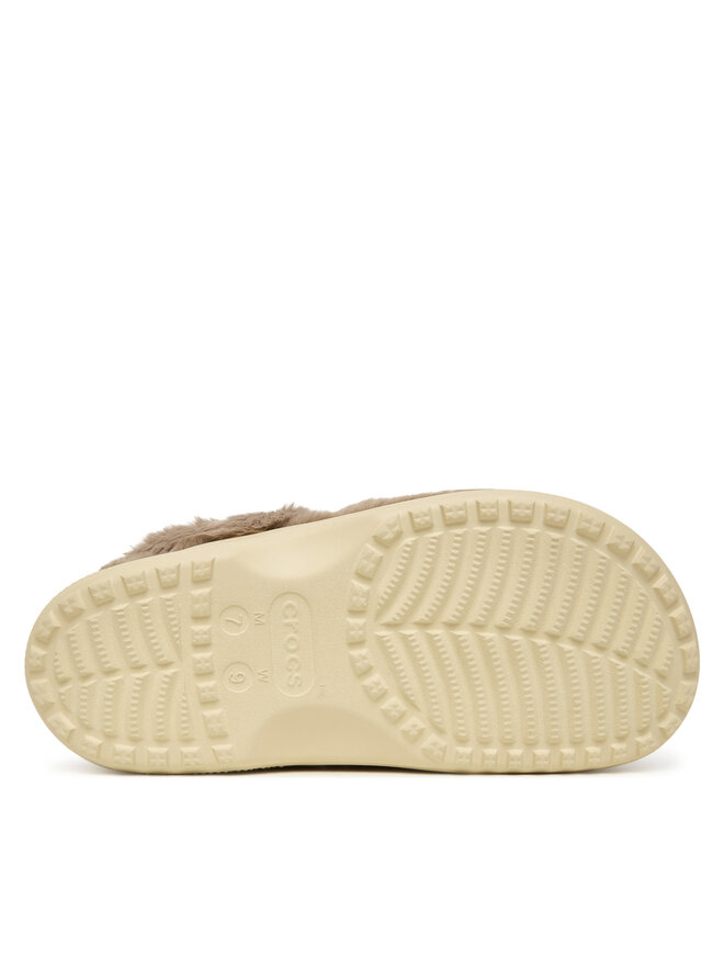 Домашние тапочки Classic Unfurgettable Clog 211116 Crocs, бежевый — фото 4