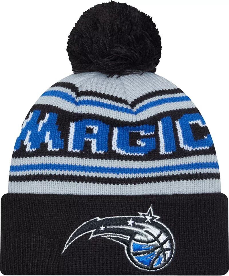 

Черная вязаная шапка New Era для взрослых Orlando Magic