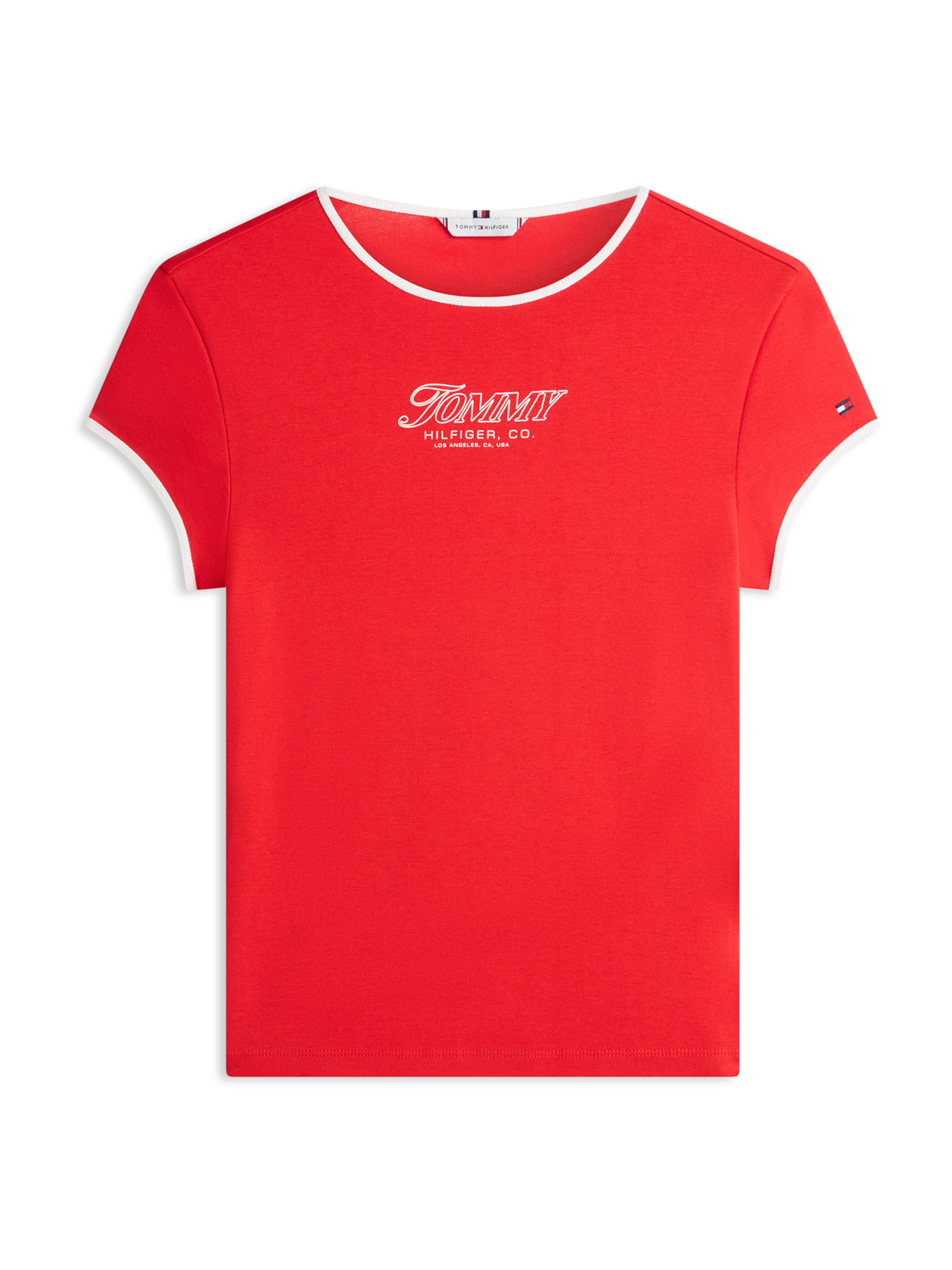 

TOMMY HILFIGER Футболка в цвете Lobster, Красный, TOMMY HILFIGER Футболка в цвете Lobster