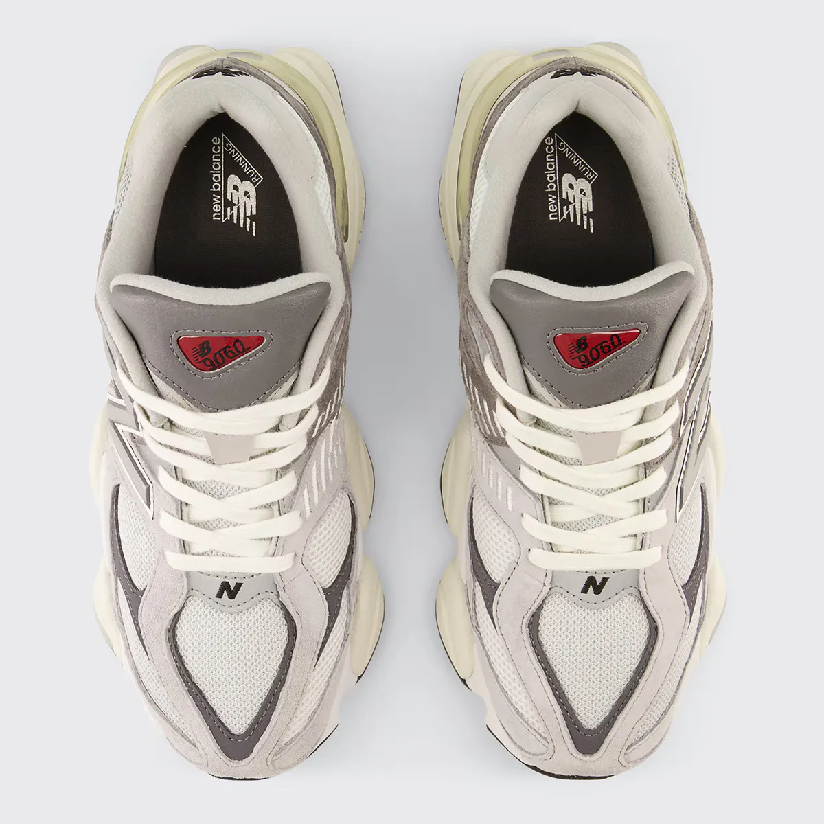 Повседневные кроссовки унисекс 90/60 v1 New Balance, серый — фото 3