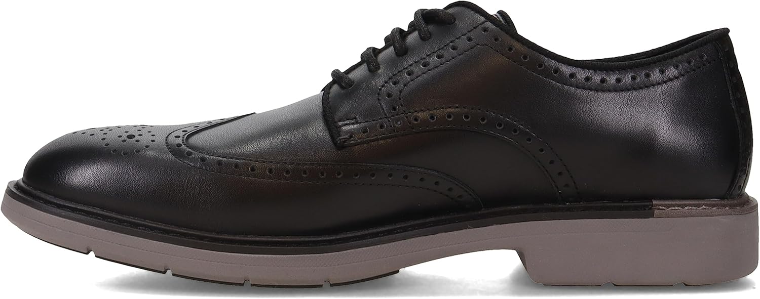 Мужские туфли Cole Haan - любимые броги, черный — фото 4
