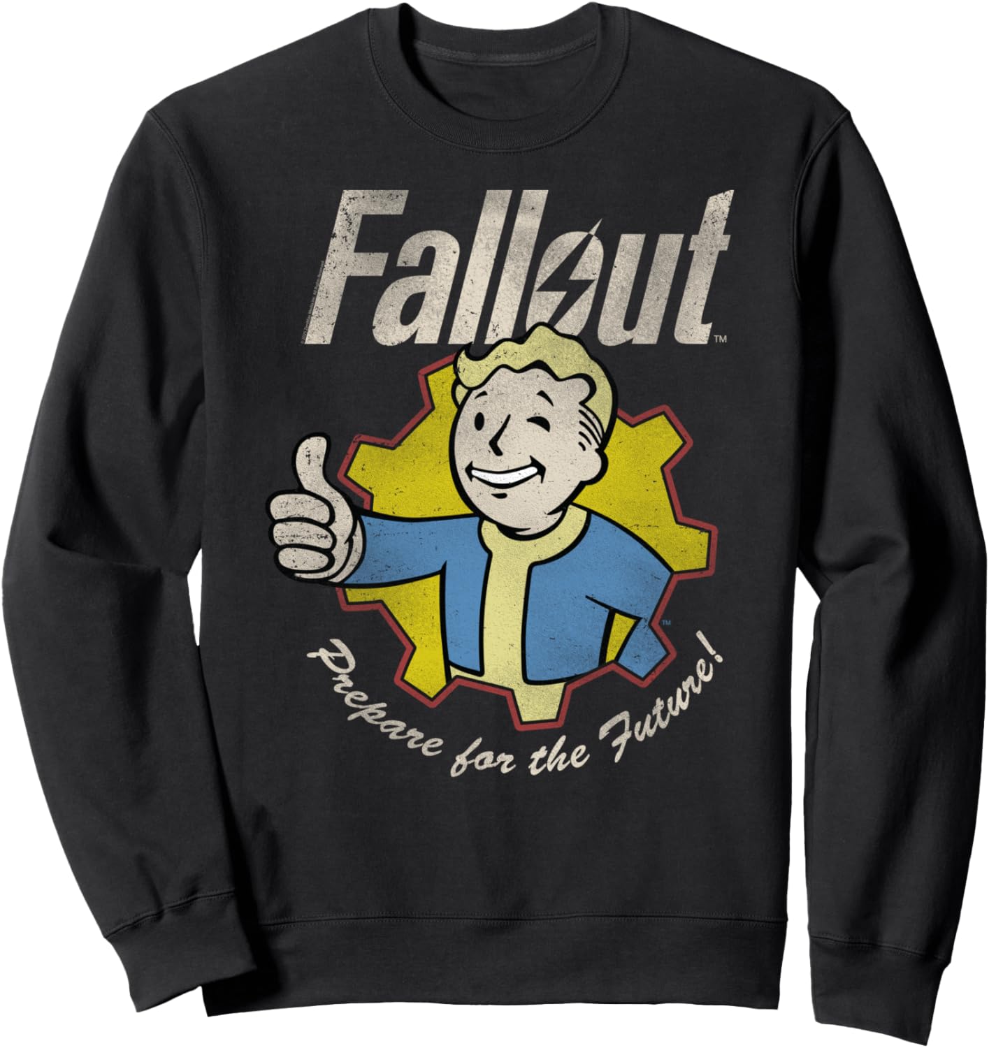 

Видеоигра Fallout: Подготовка к будущему. Толстовка Vault Boy, черный