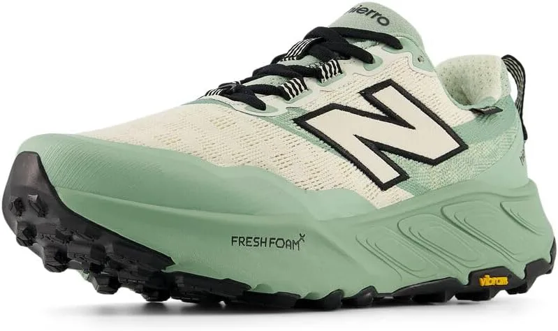 Мужские трейловые кроссовки New Balance Fresh Foam X Hierro V9 Gore-tex, зеленый/черный