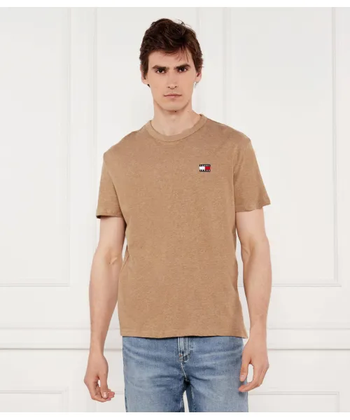 

Футболка Regular fit Tommy Jeans, бежевый
