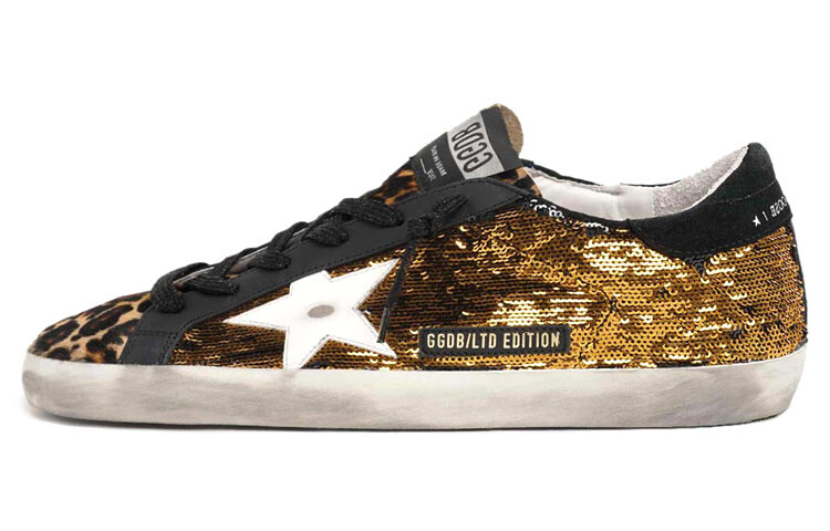 

Кроссовки для скейтбординга Super-Star, мужские, низкие, золотисто-черные Golden Goose, Черный, Кроссовки для скейтбординга Super-Star, мужские, низкие, золотисто-черные Golden Goose