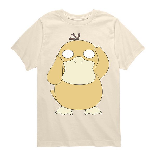 

Футболка с принтом Pokémon Psyduck для мальчиков 8-20 Licensed Character, Cream