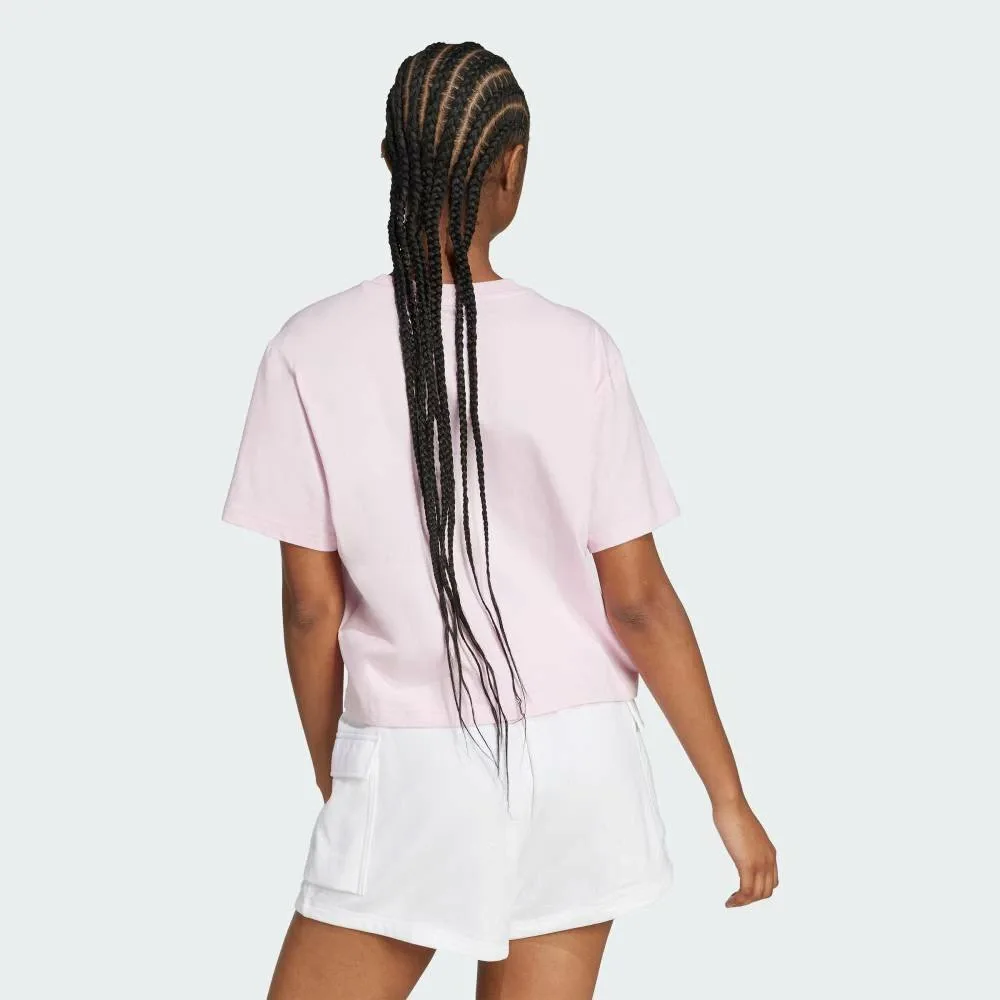 Мини-футболка с графическим принтом Adidas, pink — фото 2