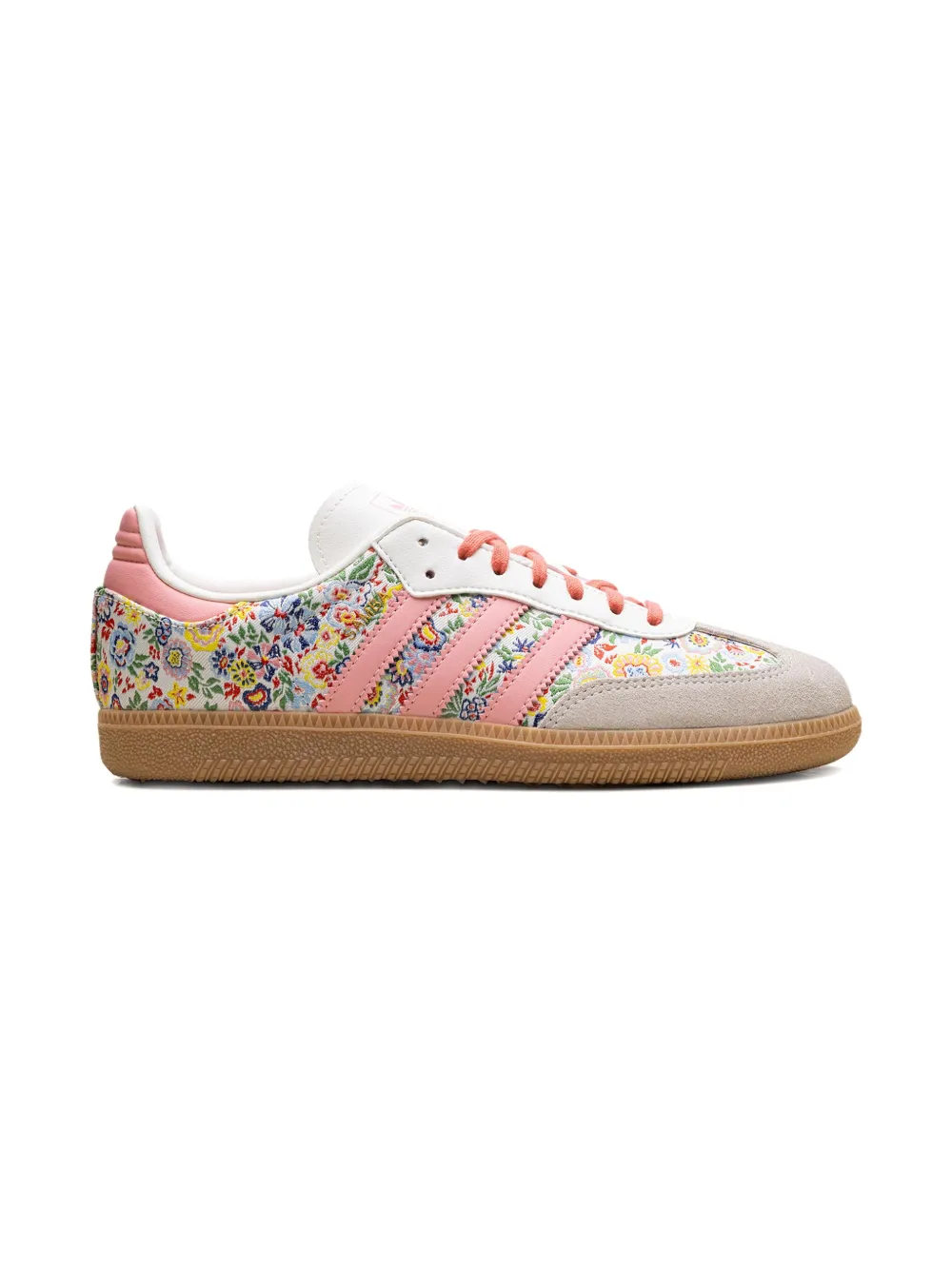 Кроссовки Samba OG Floral Embroidery из коллаборации с Liberty London adidas Kids, белый — фото 2