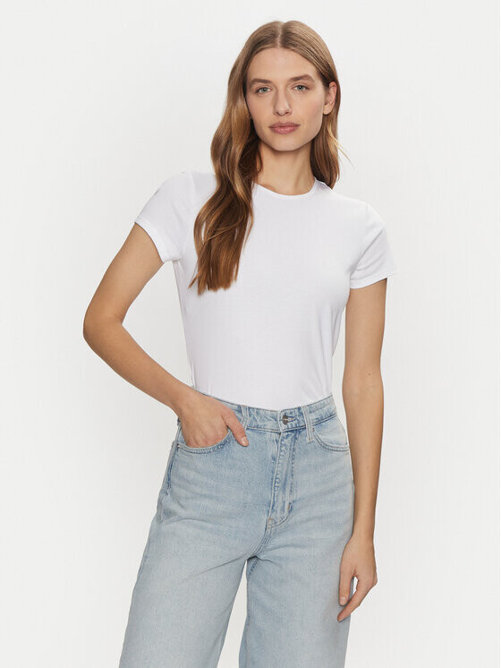 

Футболка узкого кроя Calvin Klein, белый
