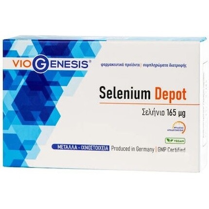 

Selenium Depot Пищевая добавка с селеном 165 мг 30 капсул Viogenesis