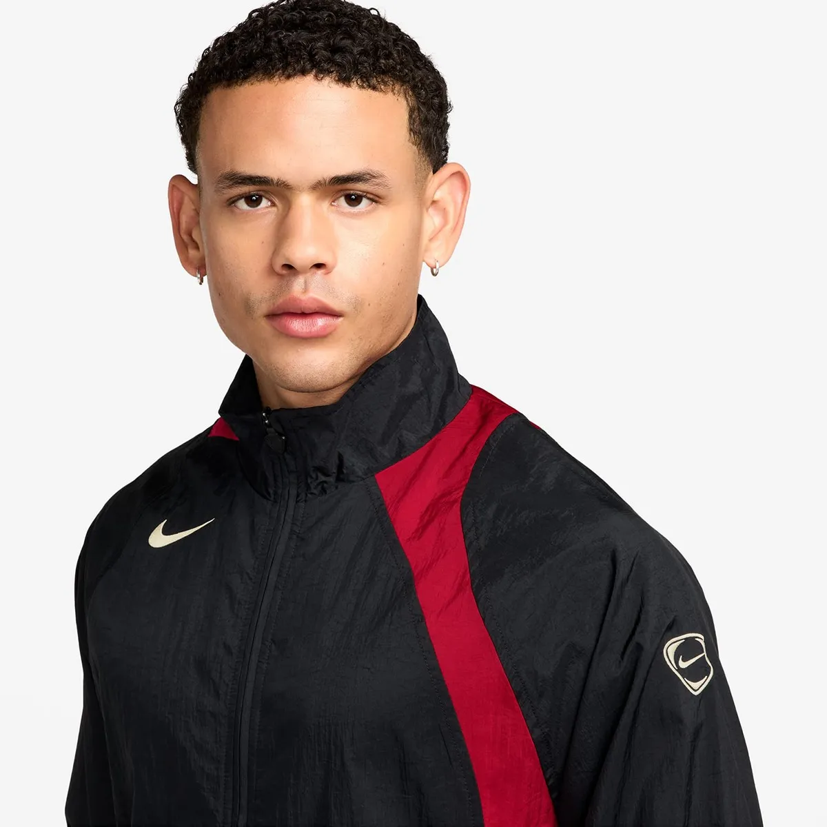 Мужская футболка Rpl Total 90 Trk Jkt W Nike, черный — фото 3