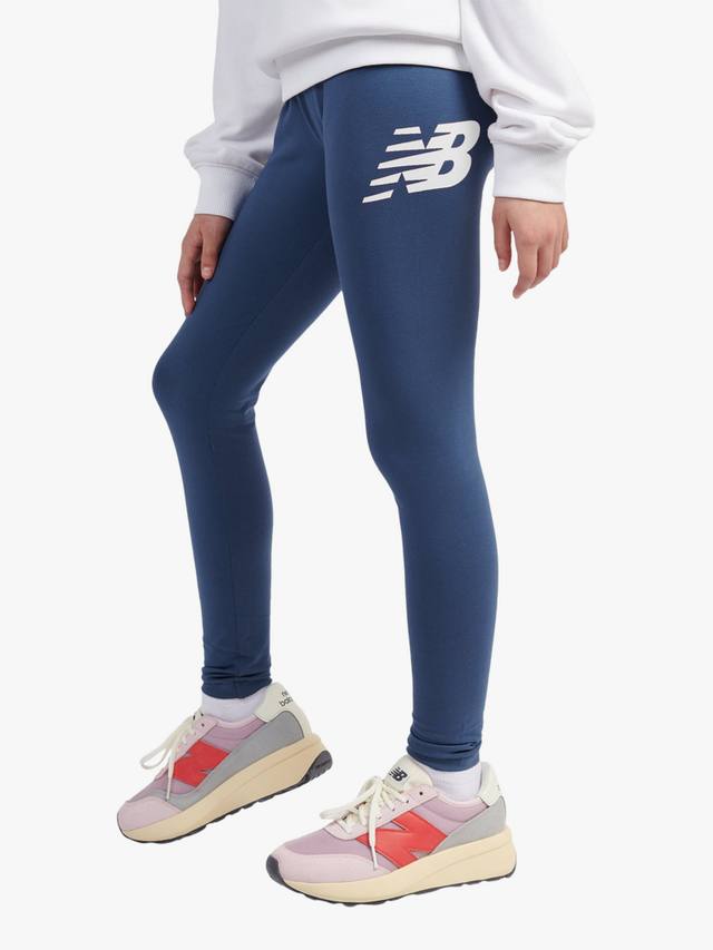 Детские леггинсы с логотипом New Balance, Vintage Indigo — фото 2
