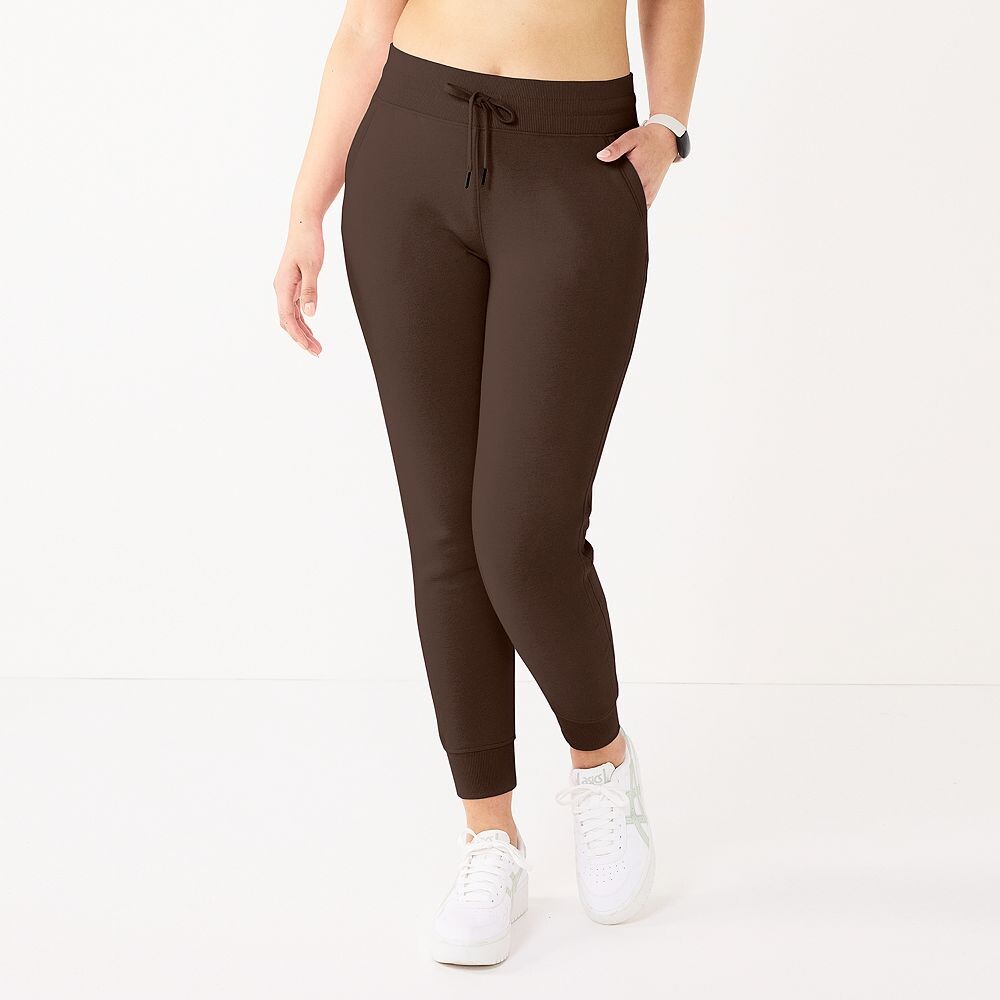 

Ультрамягкие флисовые джоггеры Petite Tek Gear, цвет Birk Brown