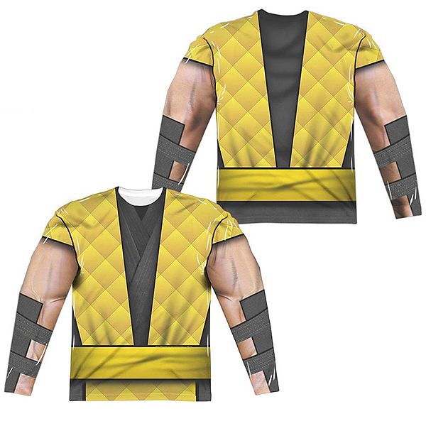 

Футболка mortal kombat klassic scorpion adult poly crew Licensed Character