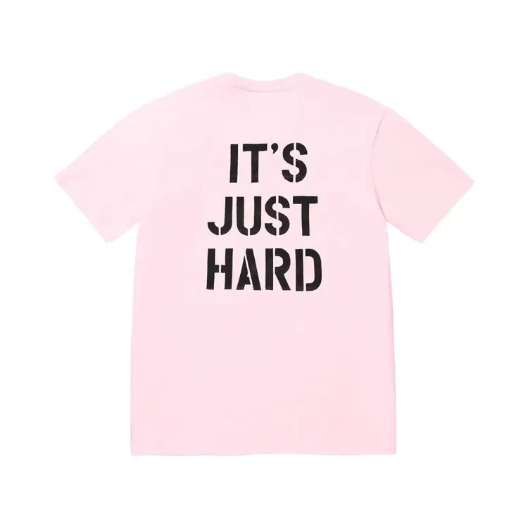 Футболка Supreme Hard Tee, розовый — фото 2