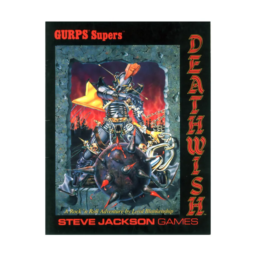 

Модуль Deathwish, GURPS (1st-3rd Edition) - Supers