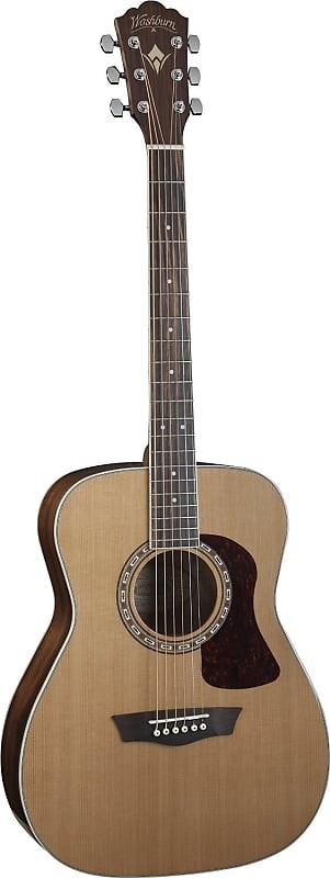 

Акустическая гитара Washburn HF11S Heritage Series Folk Acoustic Guitar - Natural Gloss