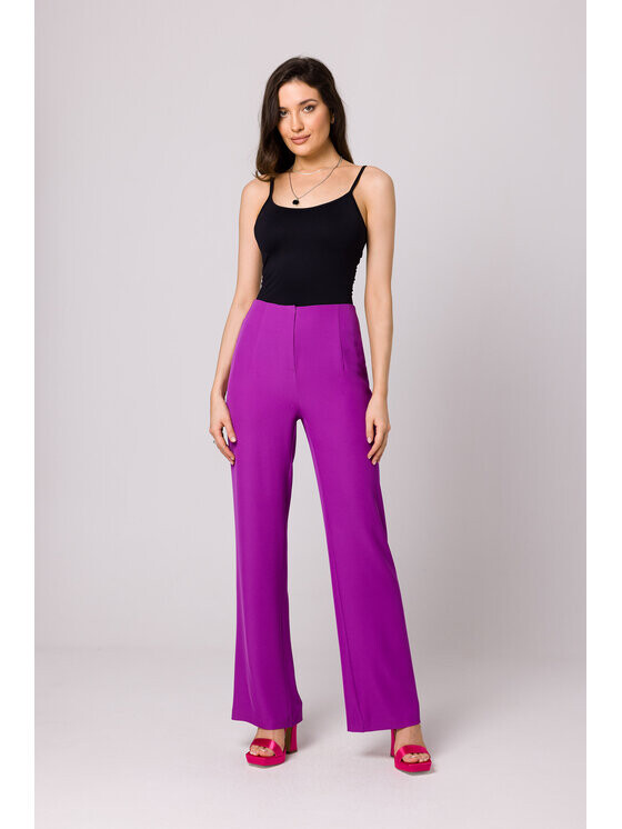 

Женские брюки regular fit Makover, фиолетовый